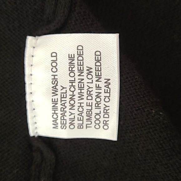 Weatherproof vintage black cardigan size S - Picture 8 of 8